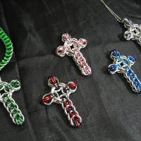 Vari-colour Celtic Crosses
