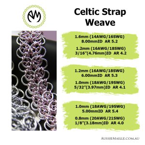 Celtic Strap Weave Stats