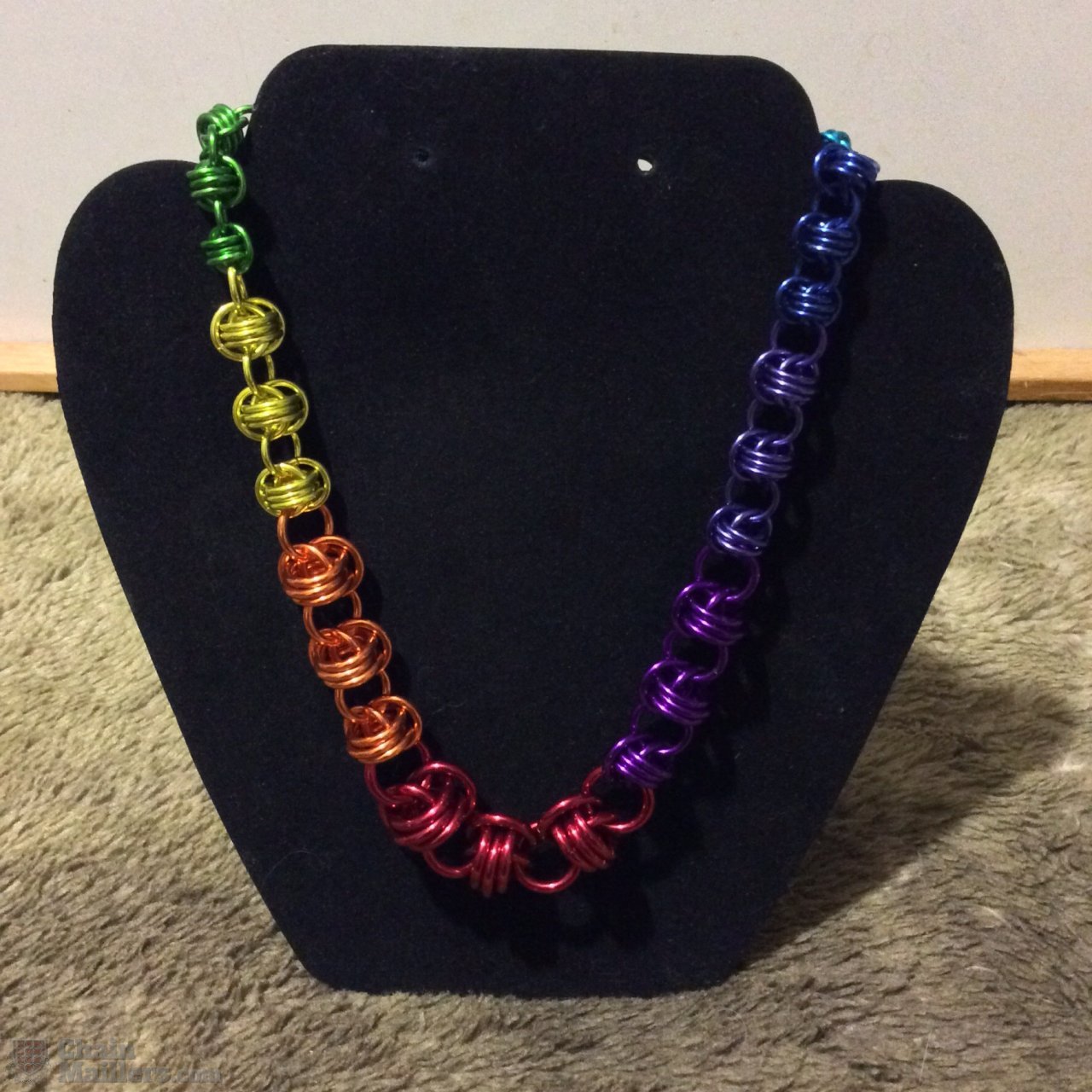 Barrel Rainbow Necklace