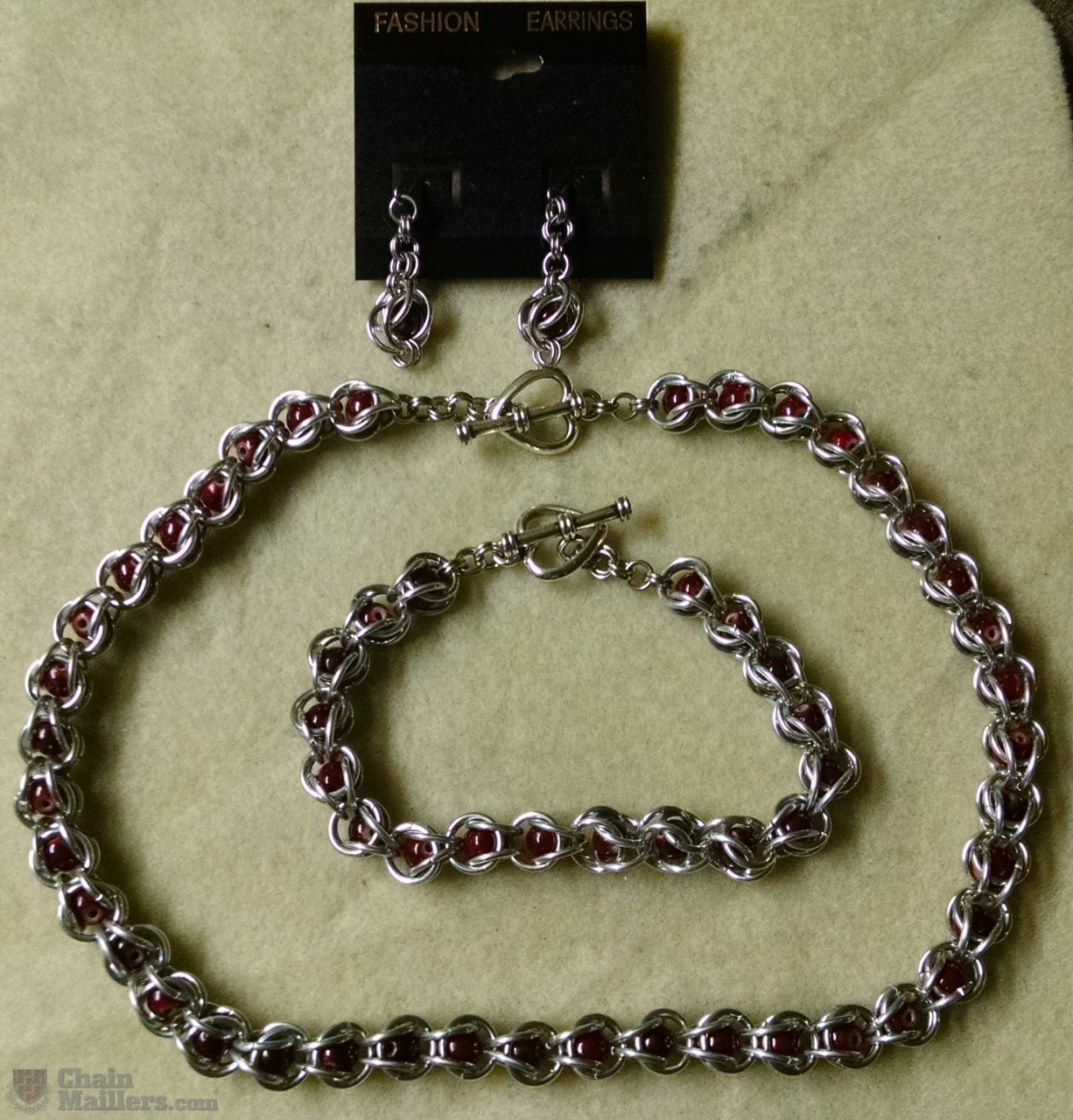Captive Bead Set - Red