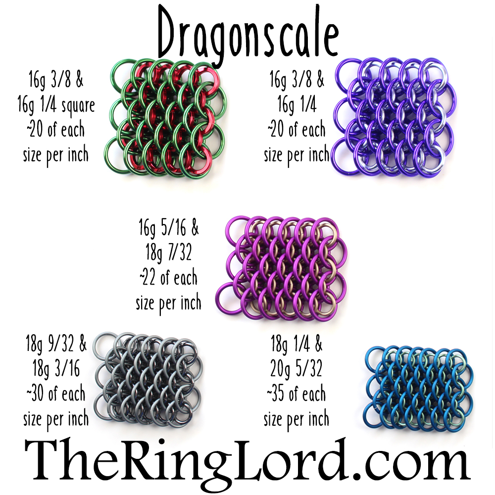 Dragonscale - TRL Ring Size Guide