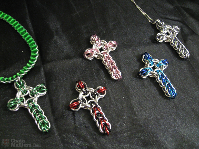 Vari-colour Celtic Crosses